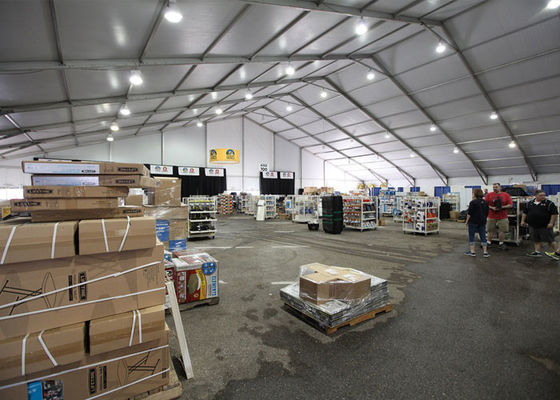 Large clear 35m 850 Sqm Industrial Warehouse Tents For Rent